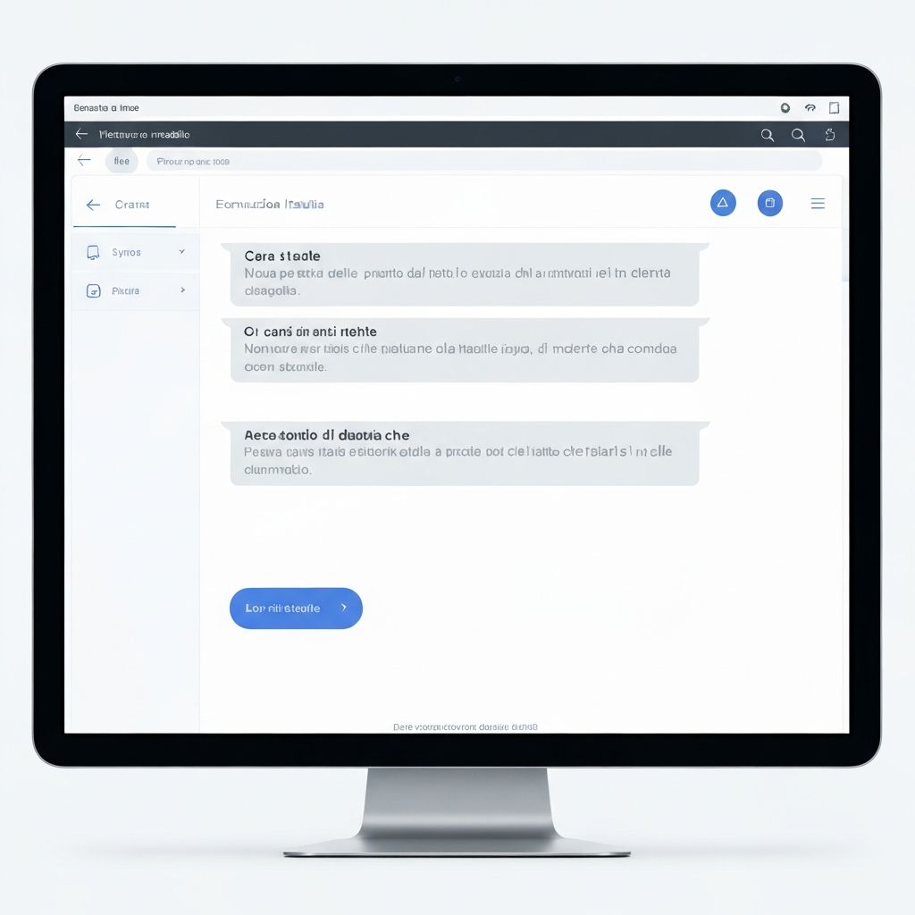 Esempio di messaggio